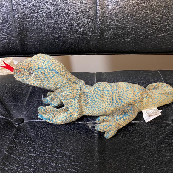 TY Beanie Babies: Scaly The Lizard - Picture 3 of 10